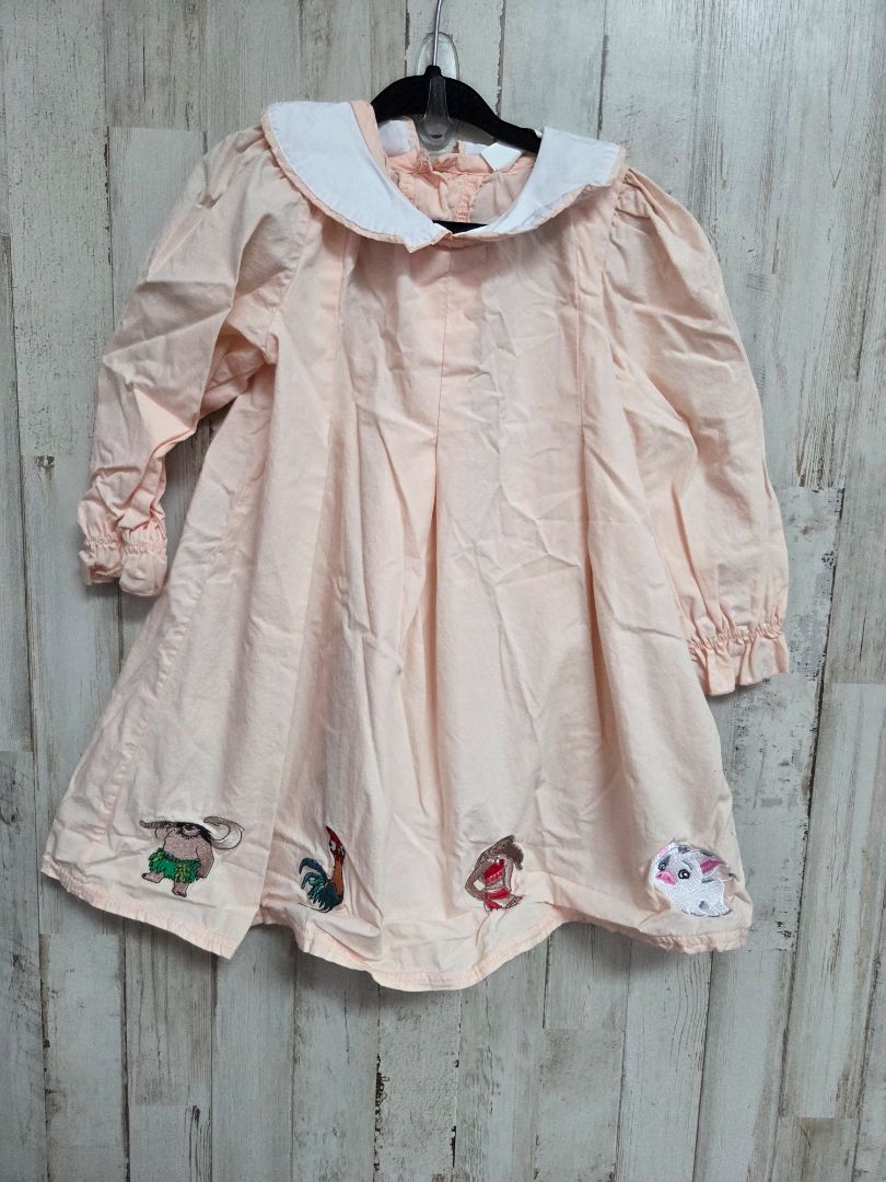 PEACH OLIVIAS BOUTIQUE MOANA COLLAR DRESS, GIRL 3T