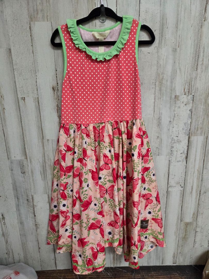 PINK MATILDA JANE BUTTERFLY DRESS, GIRL 8