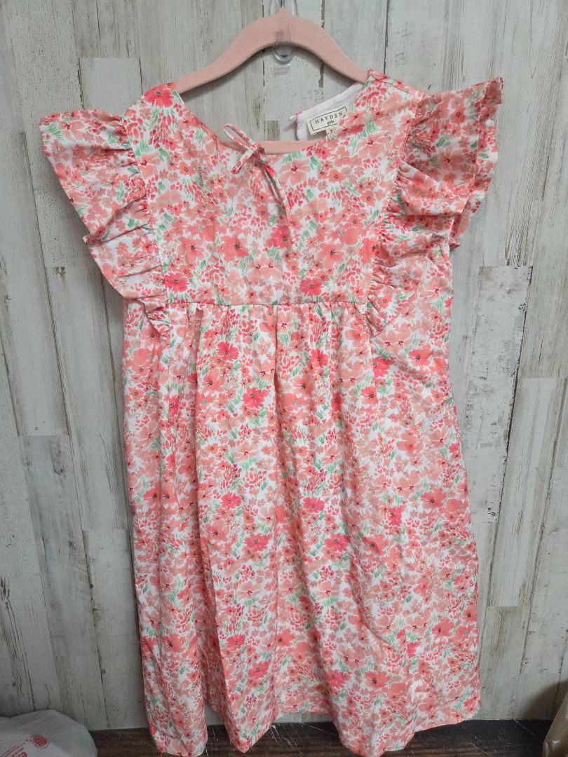 PINK HAYDEN FLORAL DRESS, GIRL 8