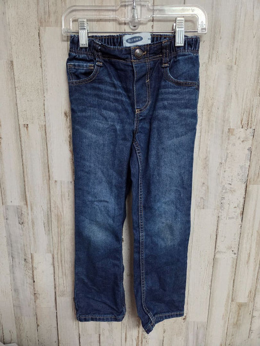 DENIM OLD NAVY STRAIGHT LEG JEANS, BOY 5T