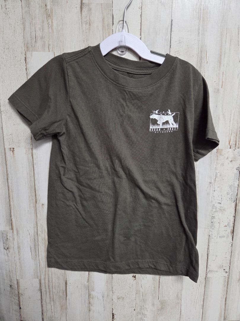 OLIVE OCEAN COAST DOG LOGO TEE, BOY 7