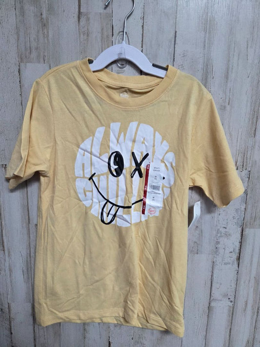 YELLOW WONDER NATION NEW ALWAYS CHILLIN TEE, BOY 8