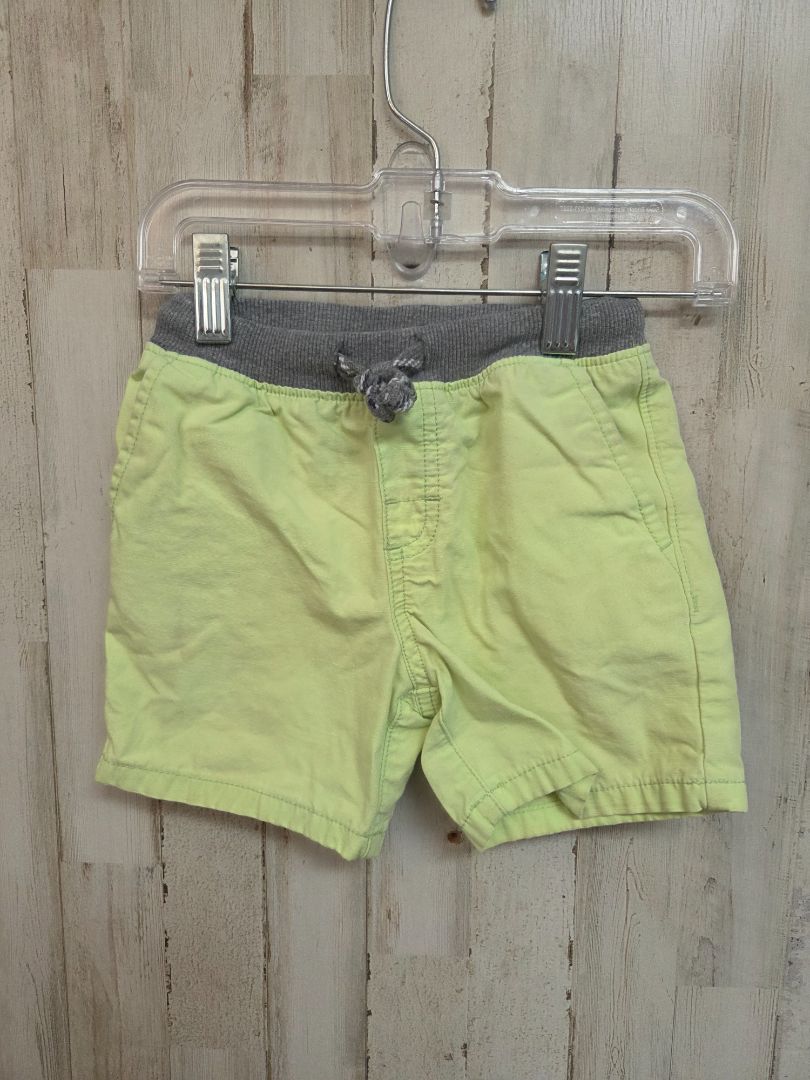 lime carters drawstring shorts, boy 24m