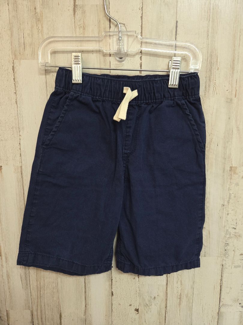 navy childrens place drawstring shorts, boy 5t