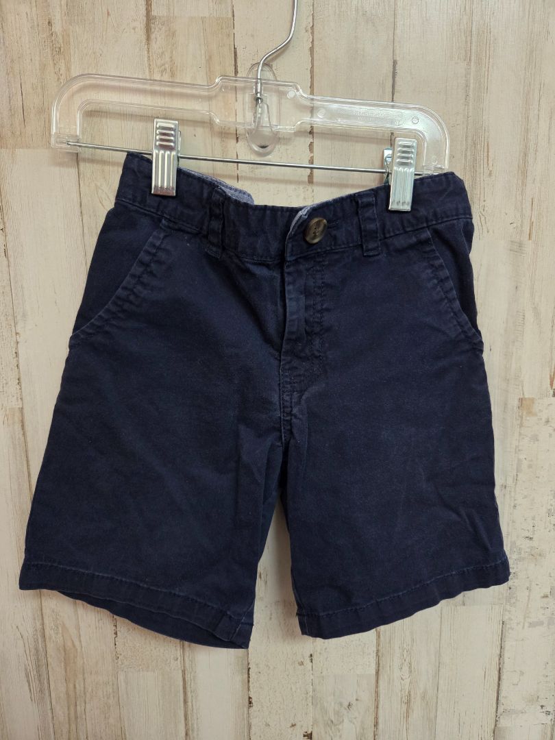 navy CAT & JACK button shorts, boy 6