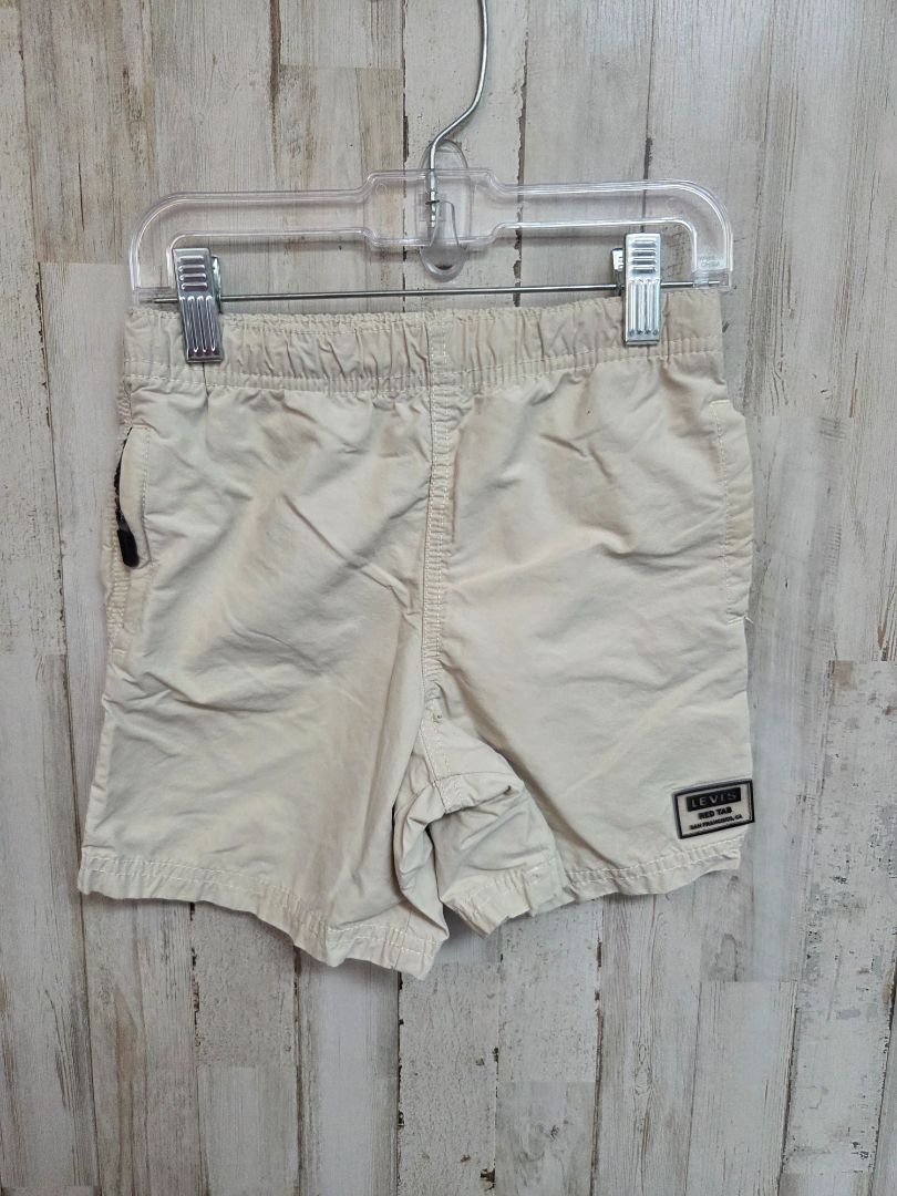 khaki levis pull on shorts, boy 6