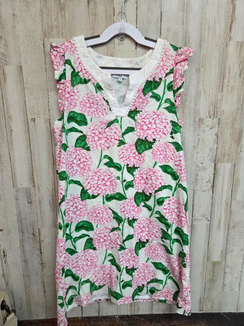 pink CROWN & IVY hydrangea dress, girl 12