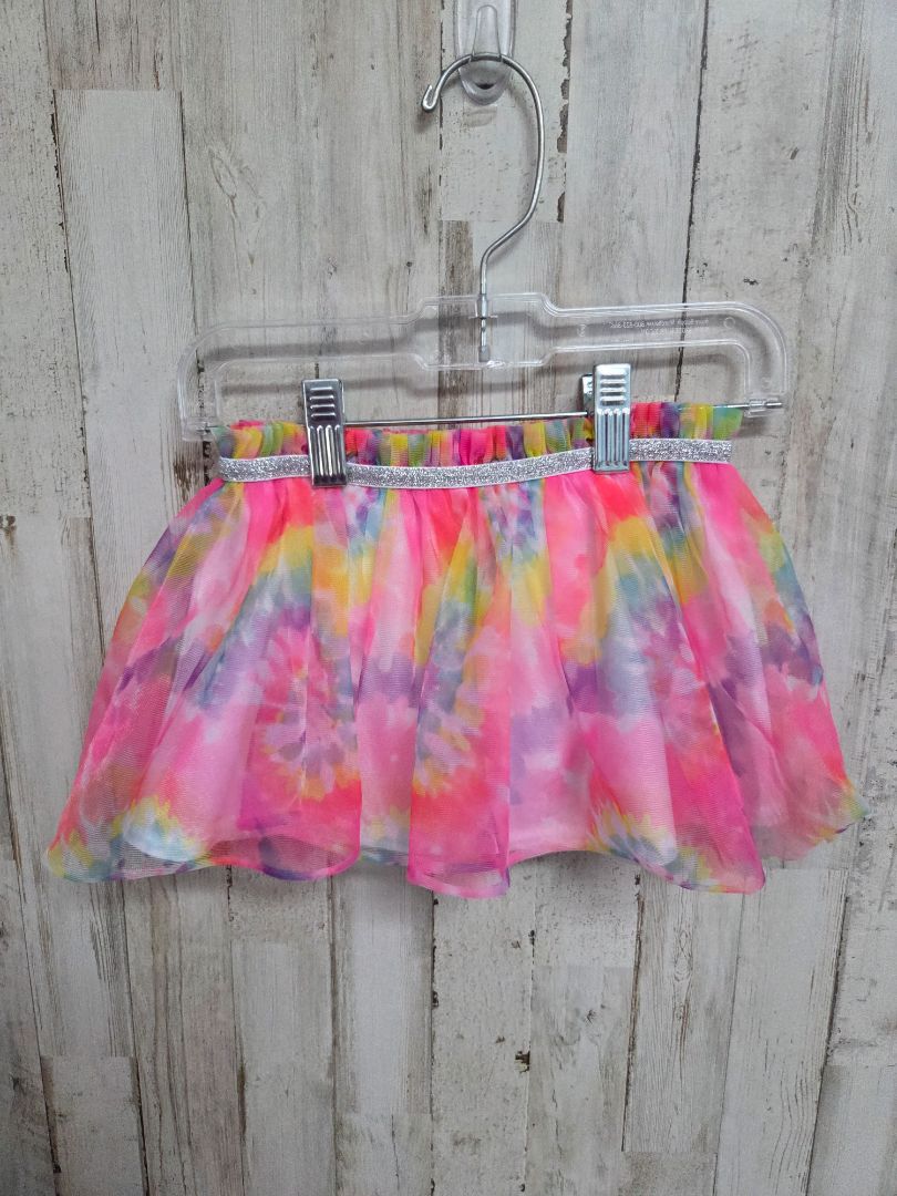 neon GARANIMALS tie dye skort, girl 24m