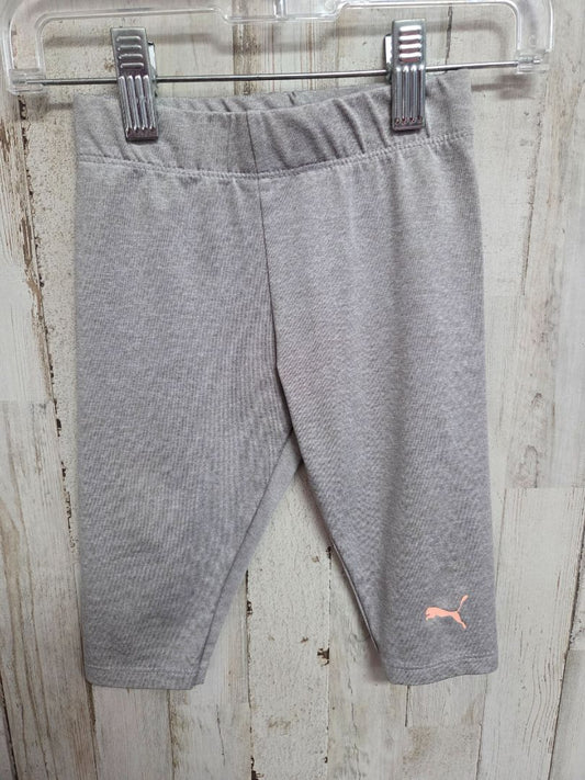 grey puma logo leggings, girl 24m