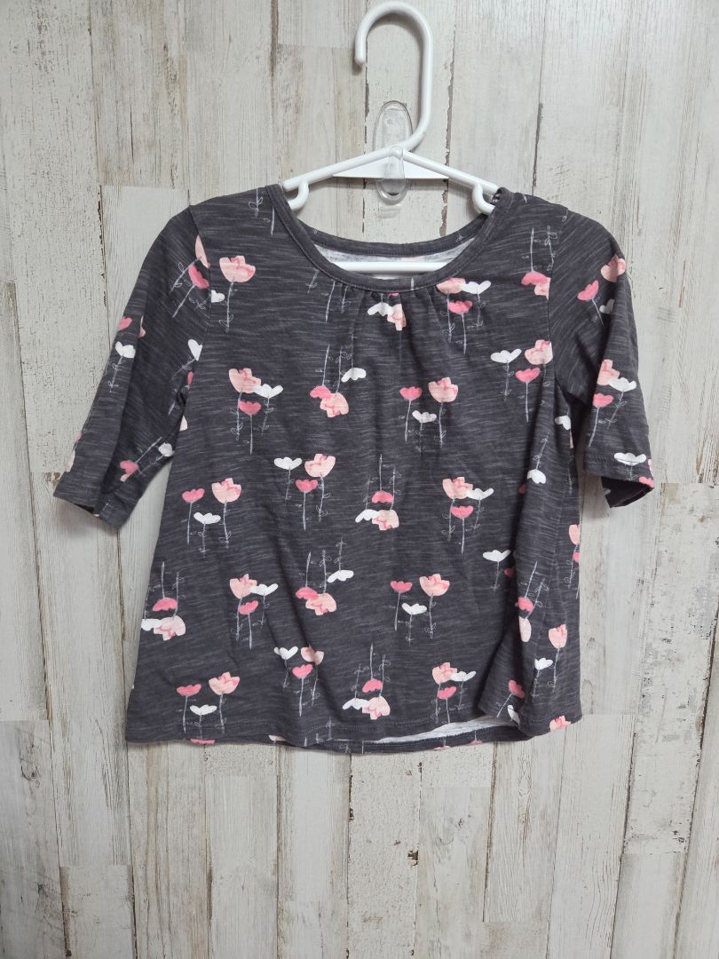 grey jumping beans poppy top, girl 4t