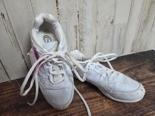 WHITE CHASSE CHEER SNEAKERS, SHOES Y1