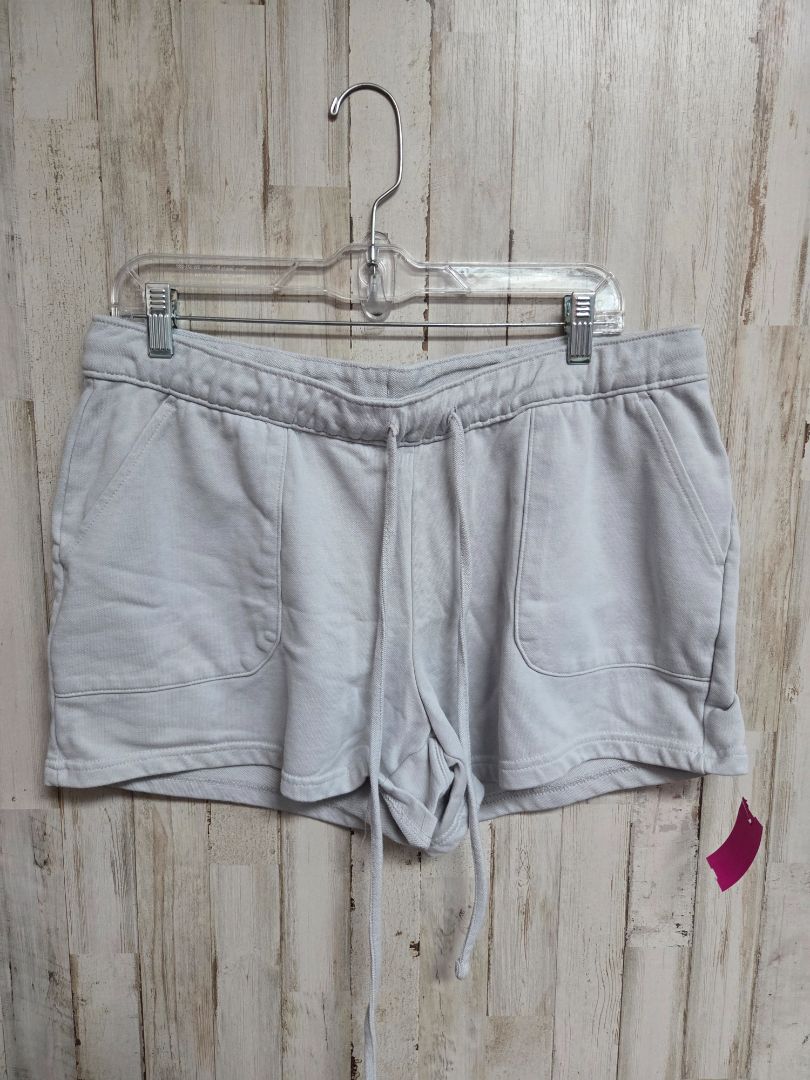 GREY COLUMBIA COTTON SHORTS, LADIES L