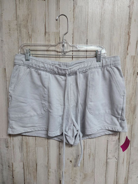 GREY COLUMBIA COTTON SHORTS, LADIES L