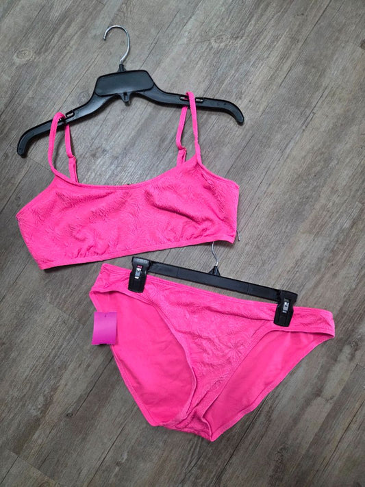 PINK NO BO PRINTED 2PC SWIM, LADIES XL