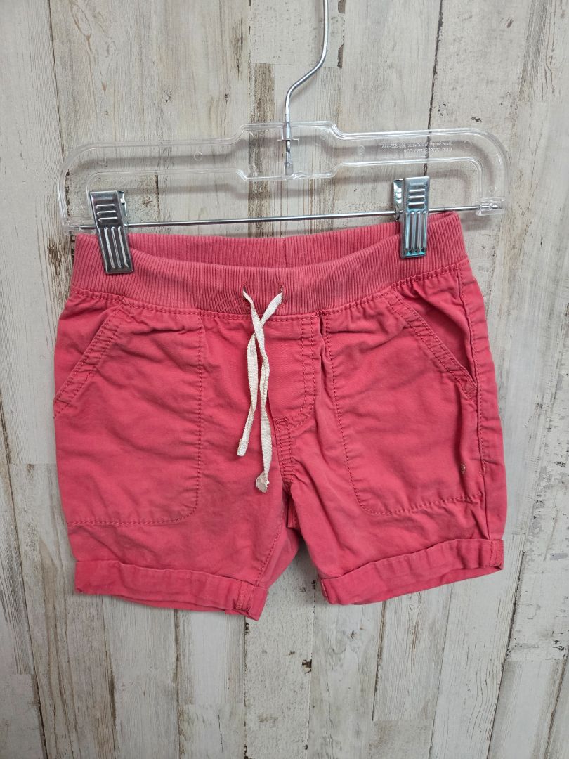 PINK CARTERS DRAWSTRING SHORTS, BOY 4/5