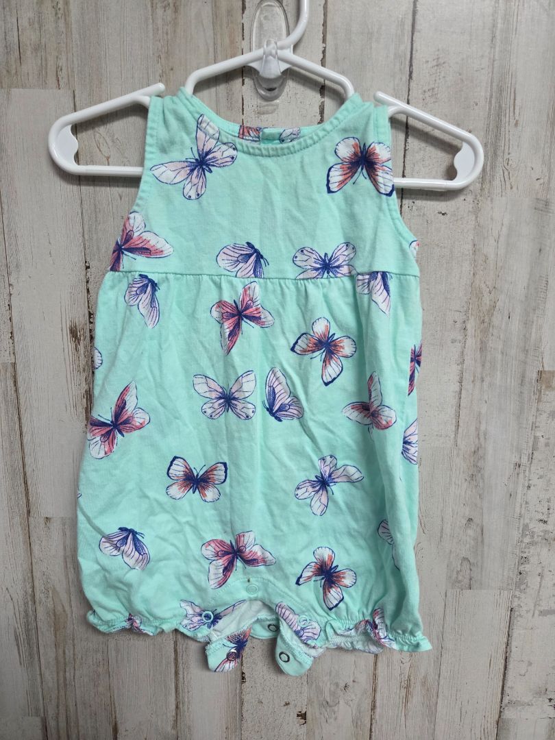 MINT CARTERS BUTTERFLY BUBBLE, GIRL 9M