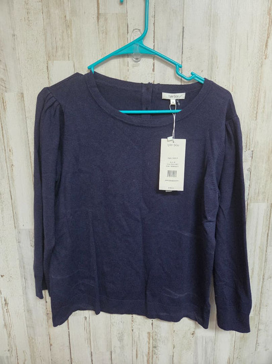 NAVY TYLER BOE SWEATER, LADIES M