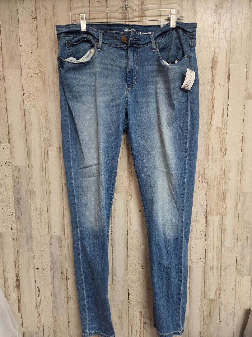 DENIM LEVI SZ16 MODERN SKINNY JEAN, LADIES XL