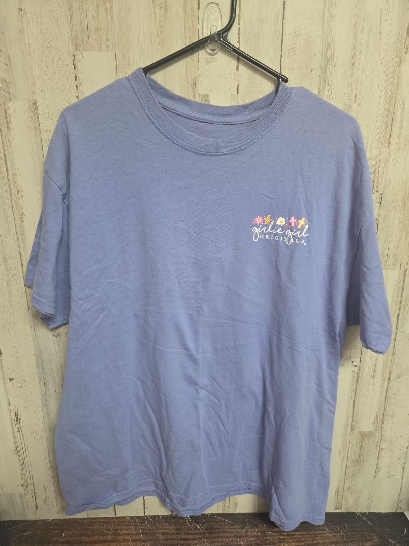 BLUE GIRLIE GIRL YALL NEED JESUS TEE, LADIES XL