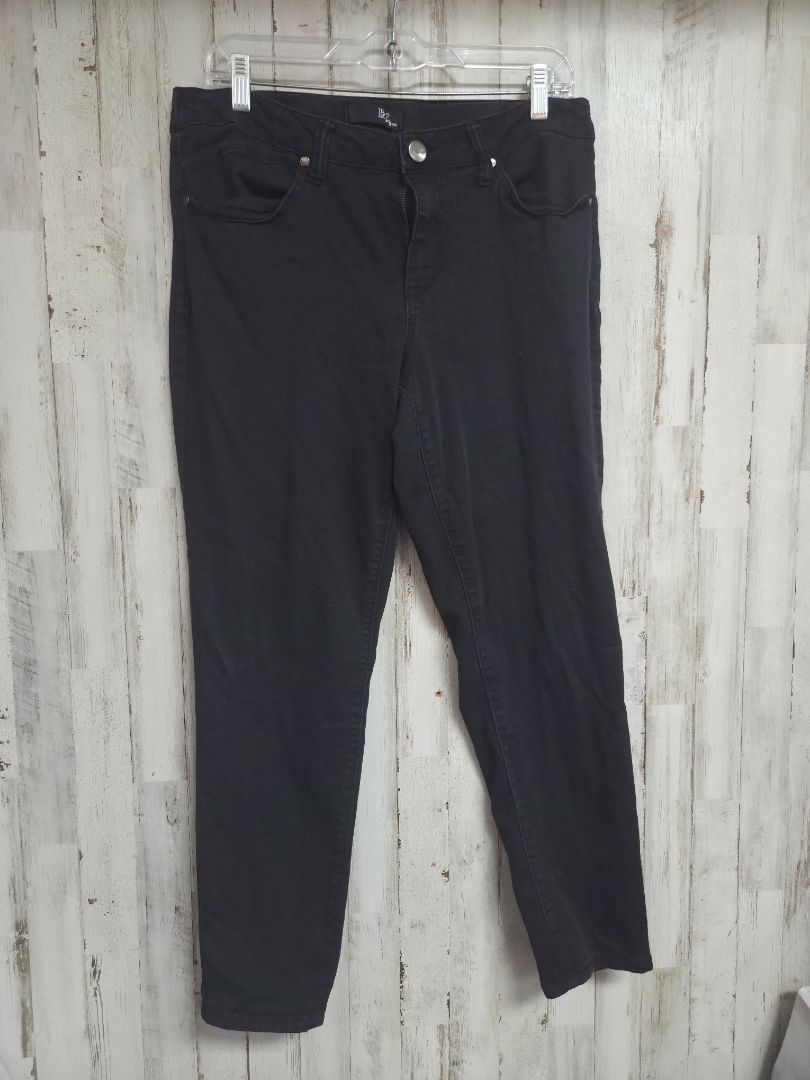 BLACK 1822 DENIM SZ 14 JEGGINGS, LADIES XL
