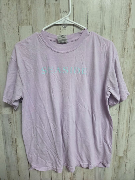LILAC COMFORT COLORS SEASIDE TEE, LADIES M