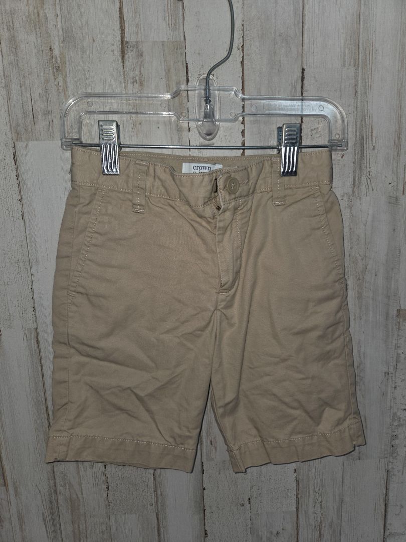 KHAKI CROWN & IVY SHORTS, BOYS 5