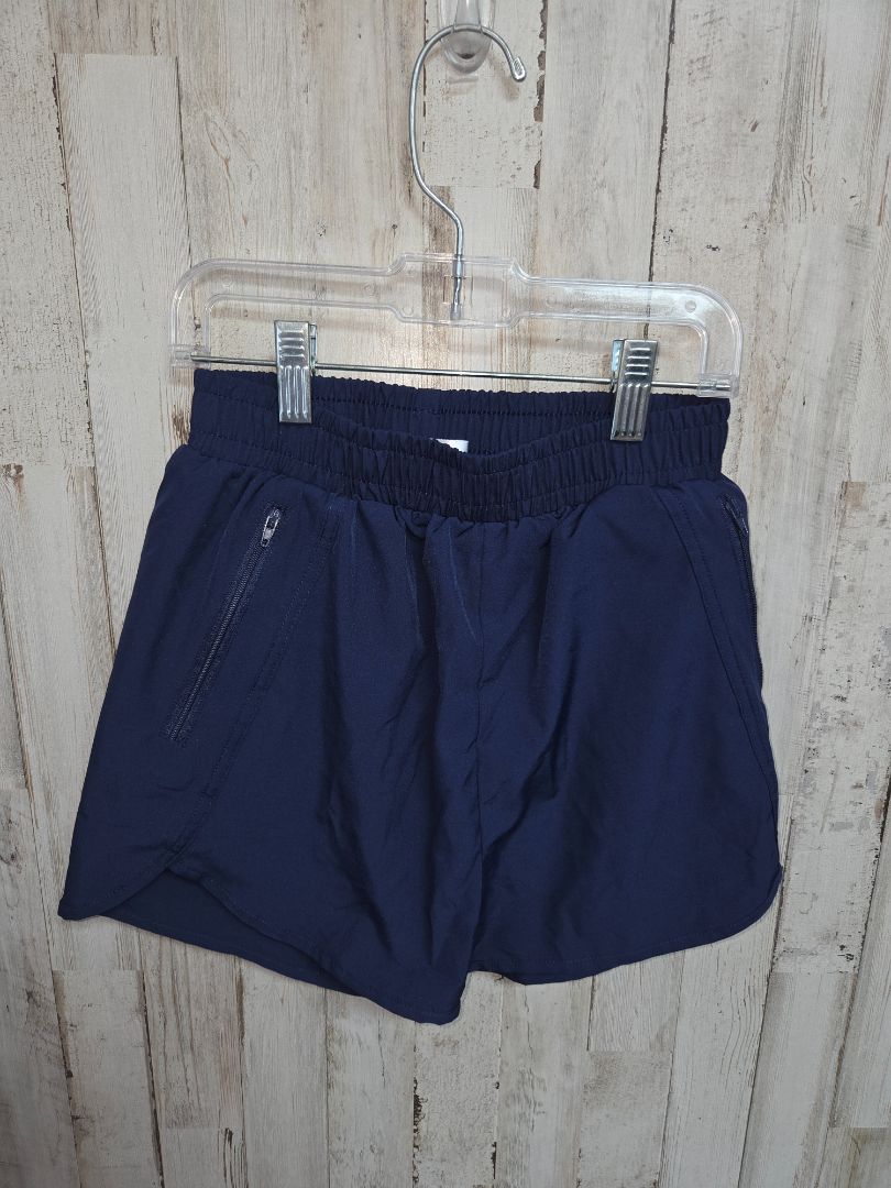 NAVY ZACLOTRE ATHLETIC SHORTS, GIRLS 12
