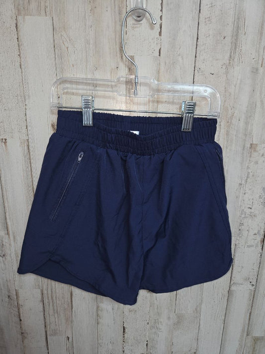 NAVY ZACLOTRE ATHLETIC SHORTS, GIRLS 12