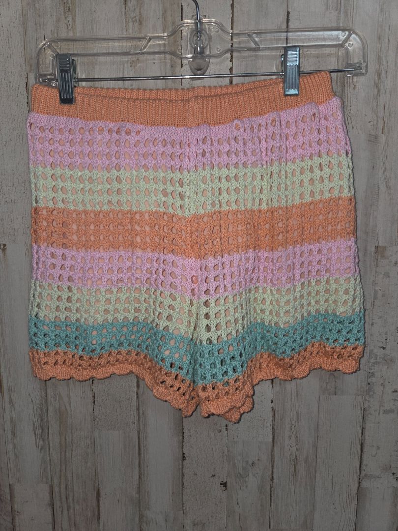 PEACH ART CLASS KNIT SHORTS, GIRLS 10/12