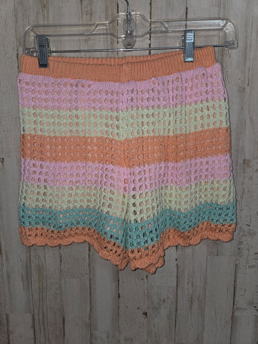 PEACH ART CLASS KNIT SHORTS, GIRLS 10/12