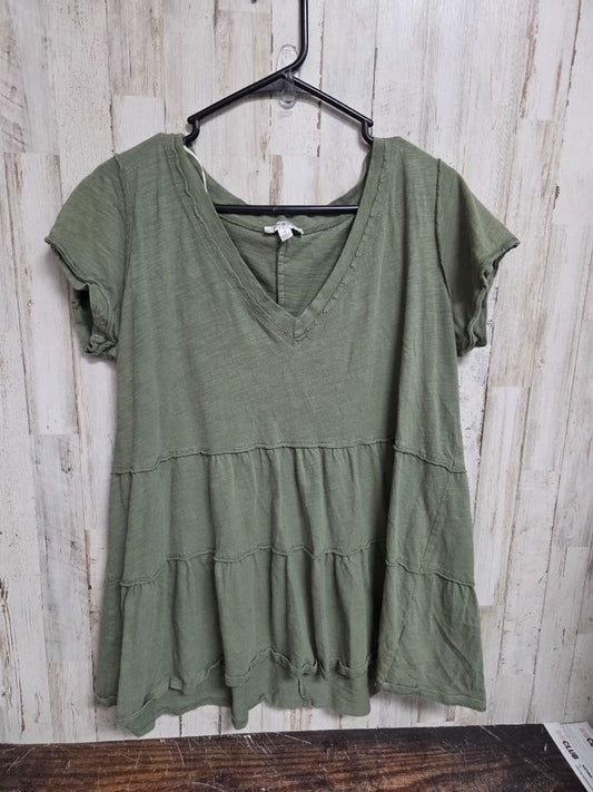 OLIVE UMGEE TIERED TOP, LADIES M