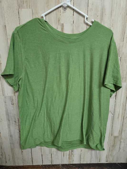 GREEN  SOFT TEE, LADIES L