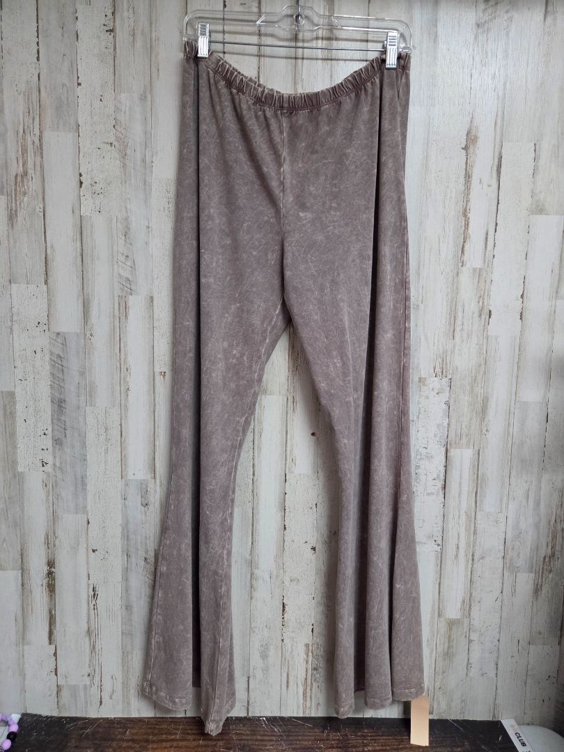 BROWN CHATOYANT DISTRESS FLARES, LADIES 3X