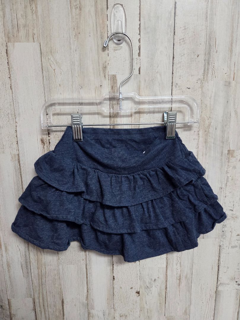 NAVY GARANIMALS COTTON SKORT, GIRL 2T