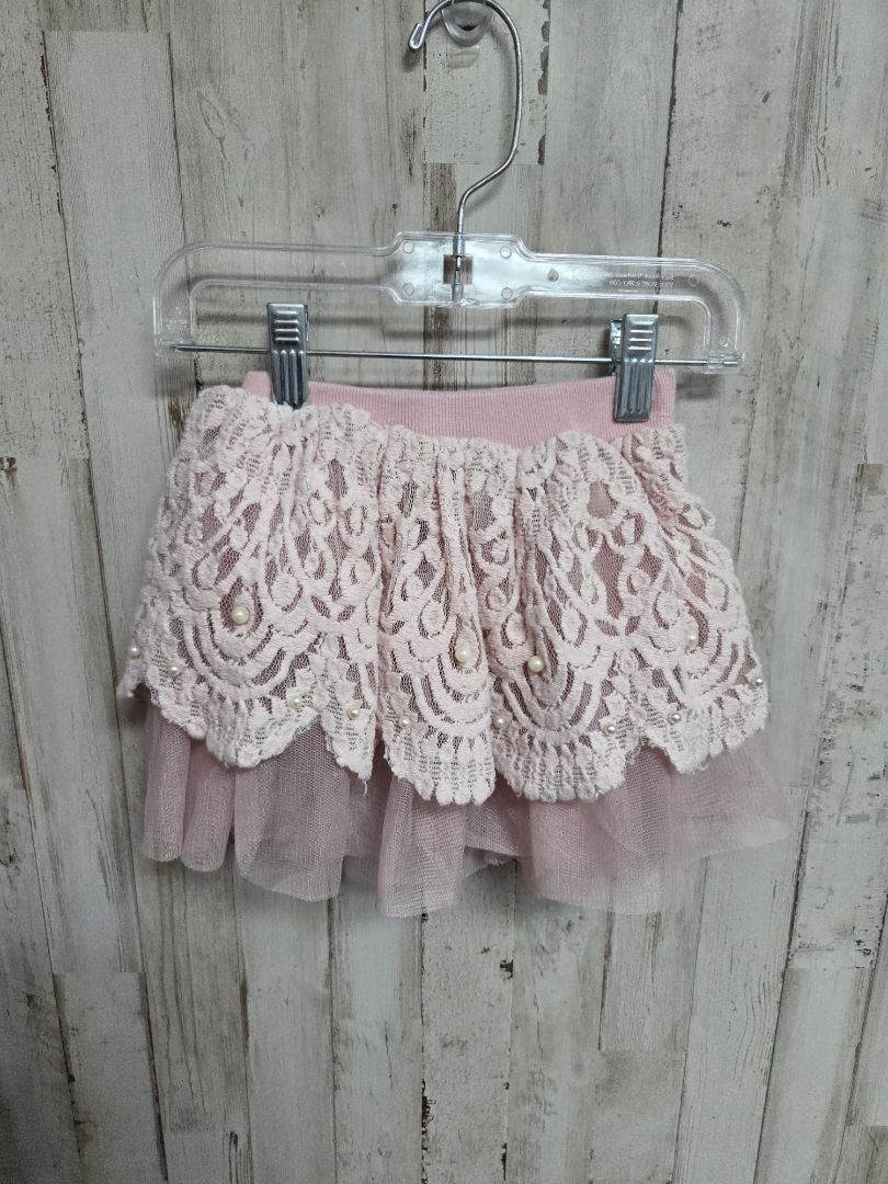 PINK MAE LI ROSE LACE & PEARL TUTU, GIRL 3T