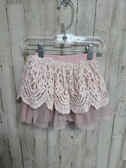 PINK MAE LI ROSE LACE & PEARL TUTU, GIRL 3T