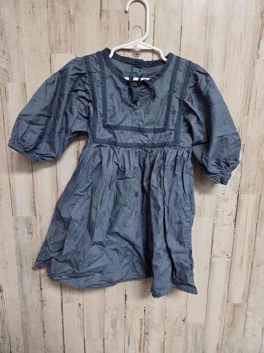 NAVY MODERN MOMENTS FLORAL DRESS, GIRL 4T