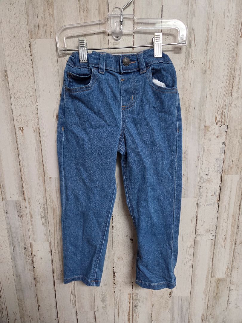 DENIM GARANIMALS STRETCH JEANS, GIRL 4T