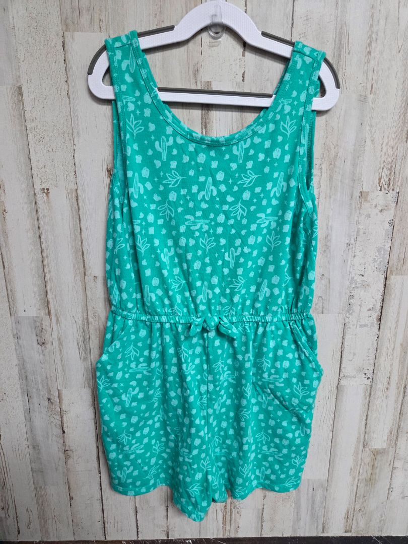 GREEN WONDER NATION CACTUS ROMPER, GIRL 10/12