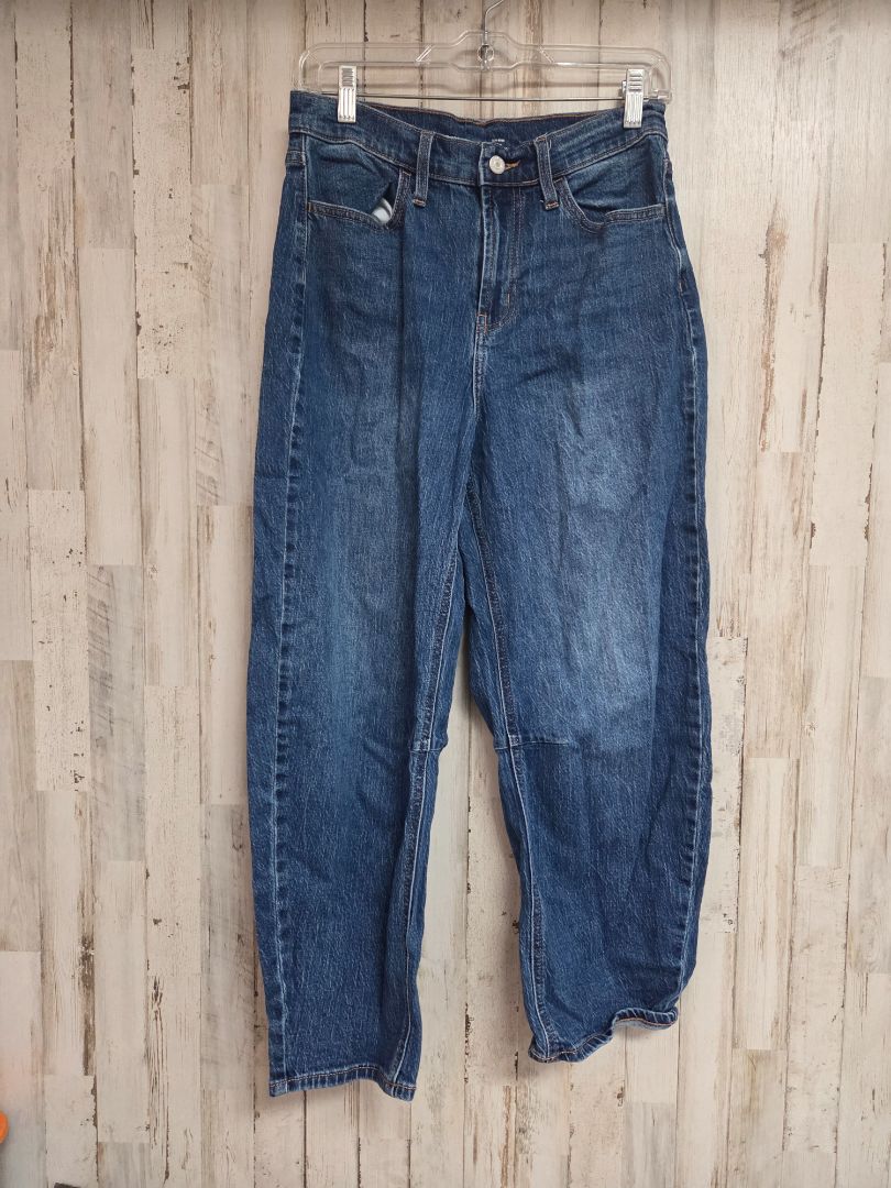 DENIM OLD NAVY SZ6 BARREL JEANS, LADIES M