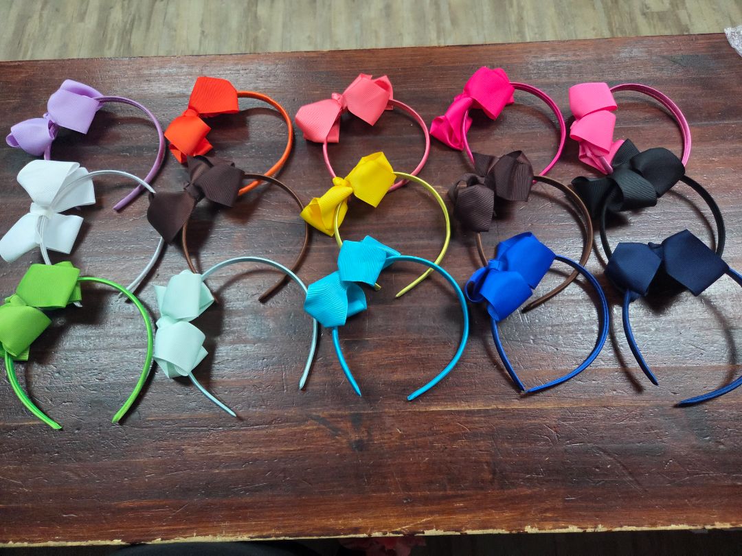 15pc bow headband