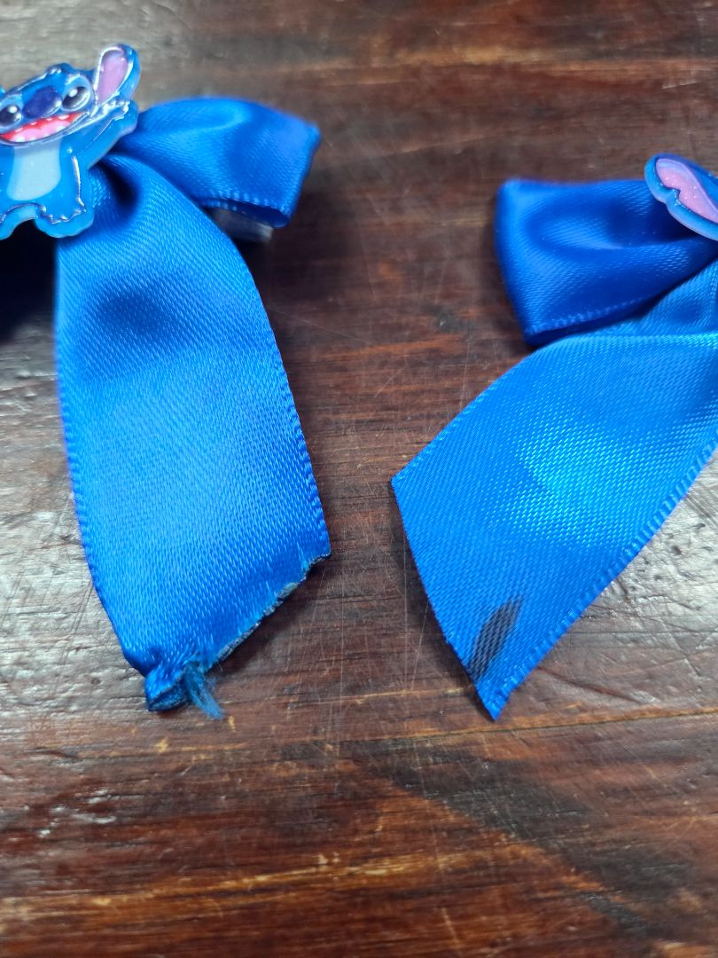 2pc mini stitch bows