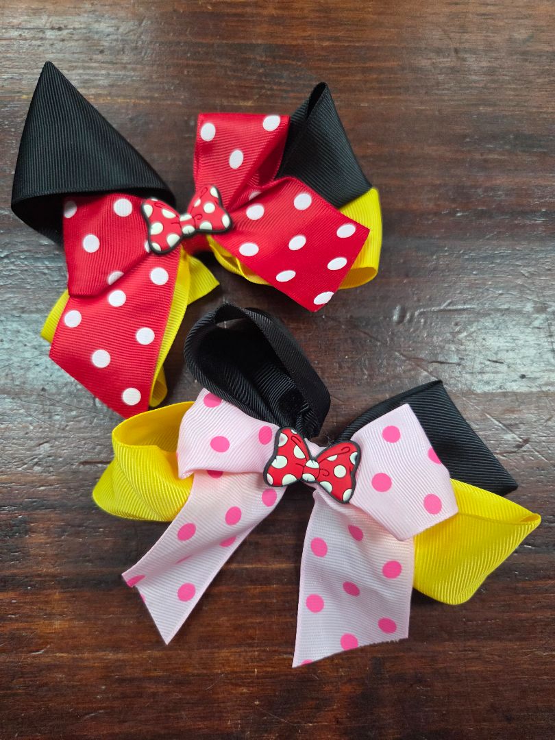 2pc large minnie bows