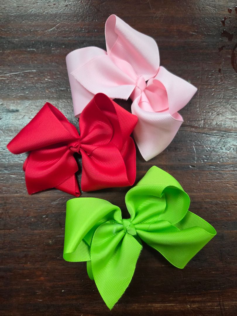 3pc solid bows