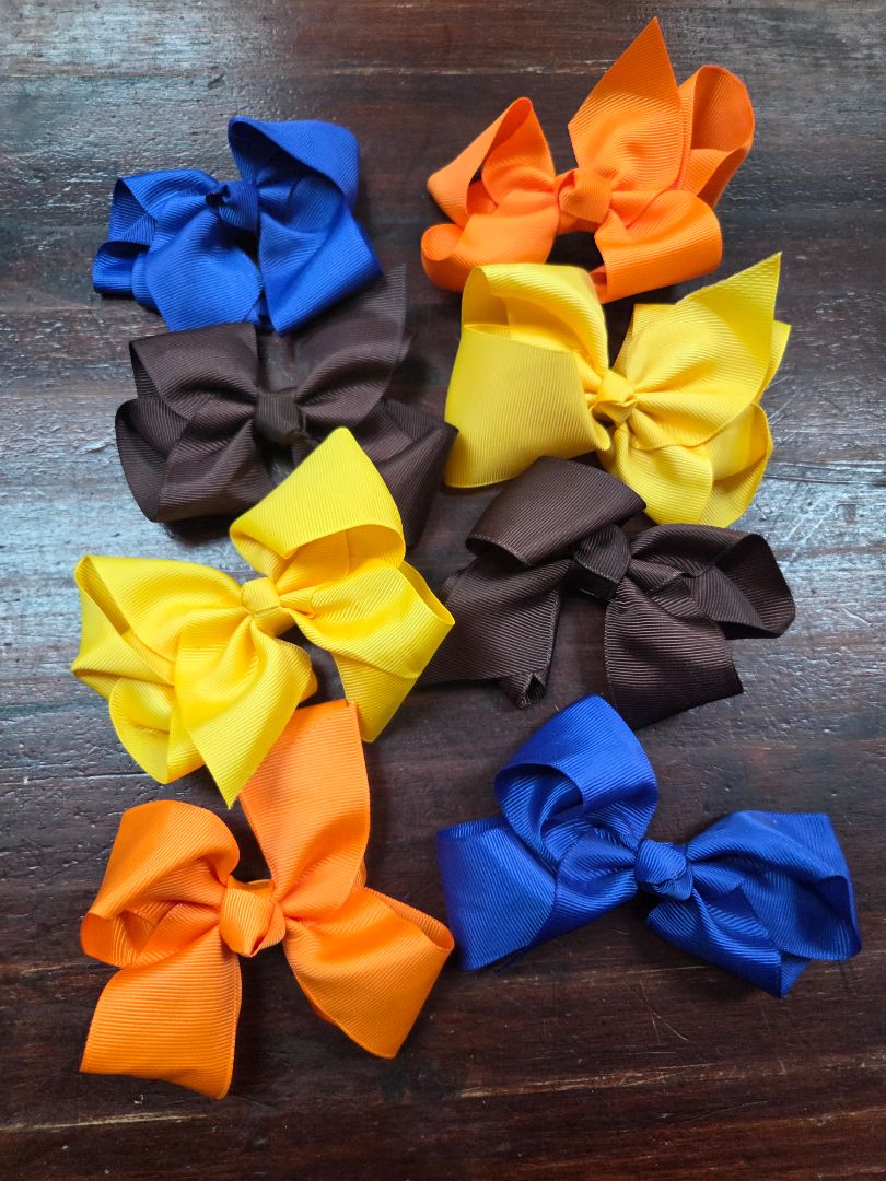 8pc solid bows