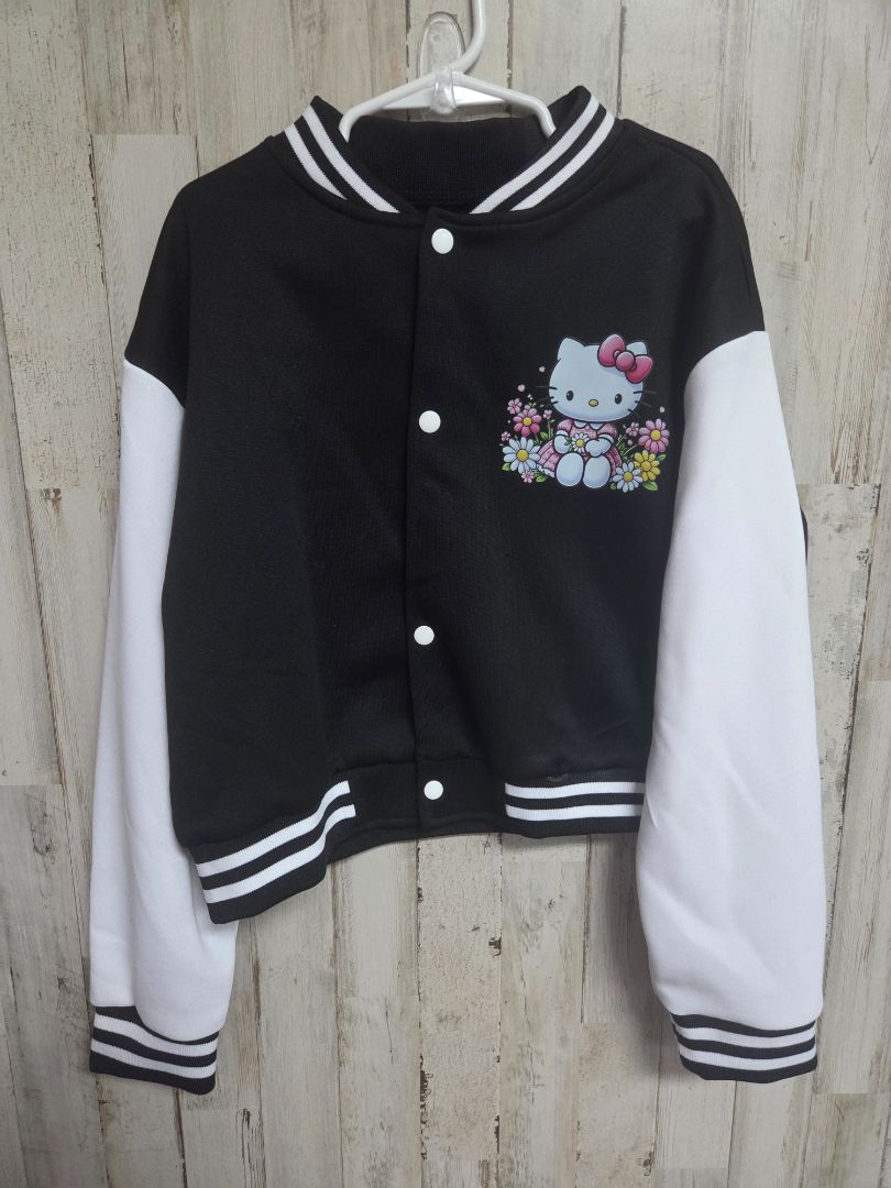 BLACK  HELLO KITTY JACKET, GIRLS 7/8