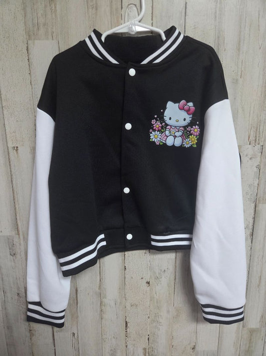 BLACK  HELLO KITTY JACKET, GIRLS 7/8