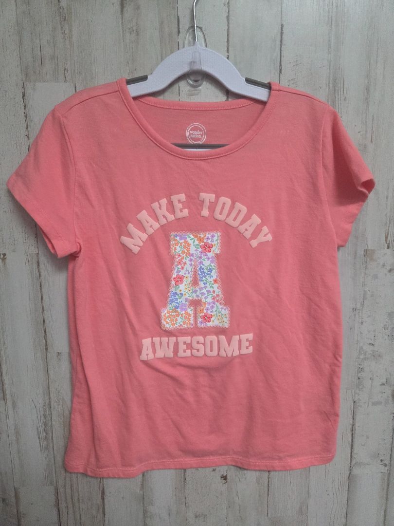PEACH WONDER NATION AWESOME TEE, GIRLS 7/8