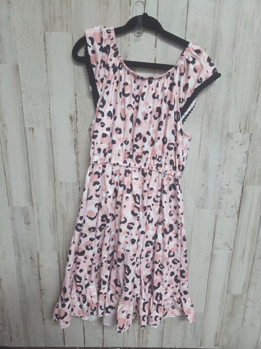 PINK BOUTIQUE CHEETAH DRESS, GIRLS 7