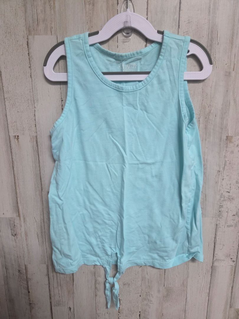 LT BLUE CHILDRENS PLACE COTTON TANK, GIRLS 10/12